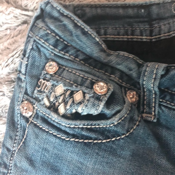 💋miss me jeans with braided style backing💋 - Picture 4 of 6